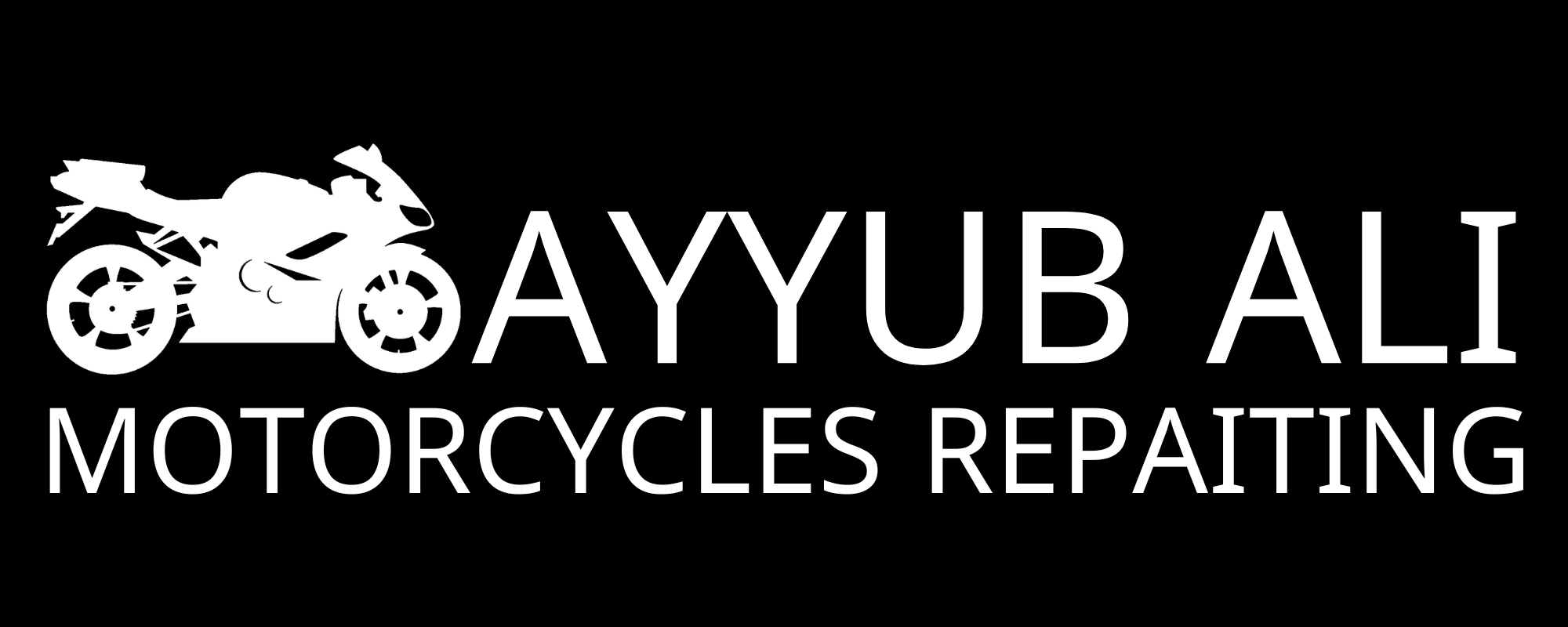 Ayyub Ali Motorcycles repairing